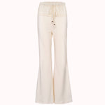 Amor lace waist flare pants – Amanda