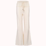 Amor lace waist flare pants – Amanda