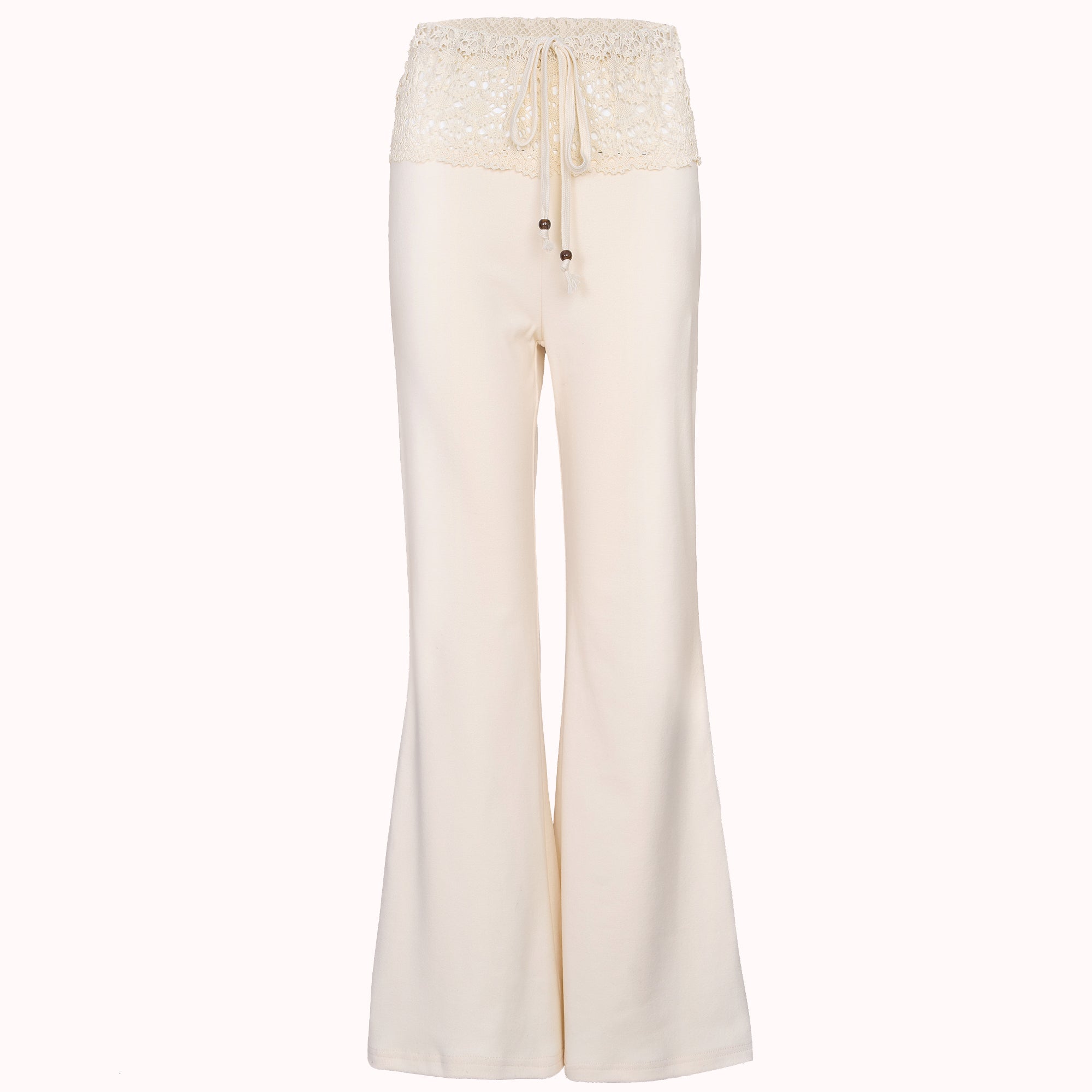Amor lace waist flare pants – Amanda