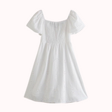 Amor embroidered summer dress – Tyra
