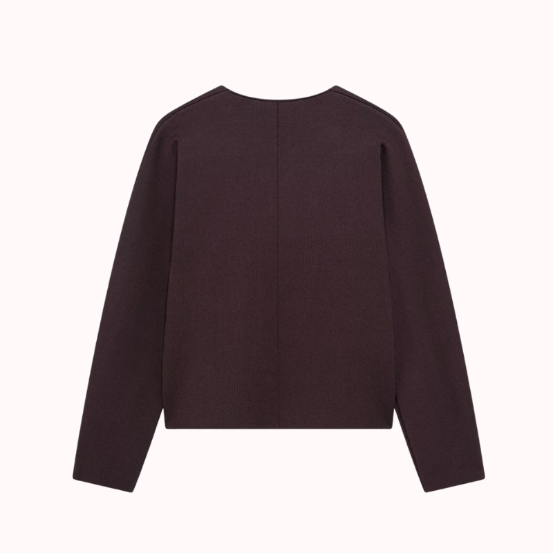 Amor button knit cardigan – Evelina
