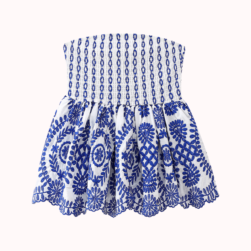 Amor embroidered tube piece – Alexandra