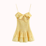 Amor gingham bow dress – Julie