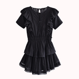 Amor ruffled mini dress – Astrid