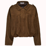 Amor suede look jacket – Alma