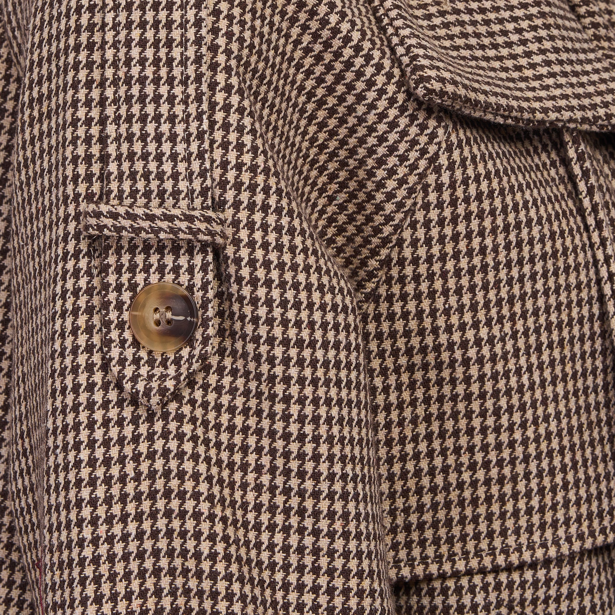 Amor checked trench jacket – Astrid