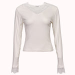 Amor long sleeve lace top – Isabella