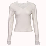Amor long sleeve lace top – Isabella