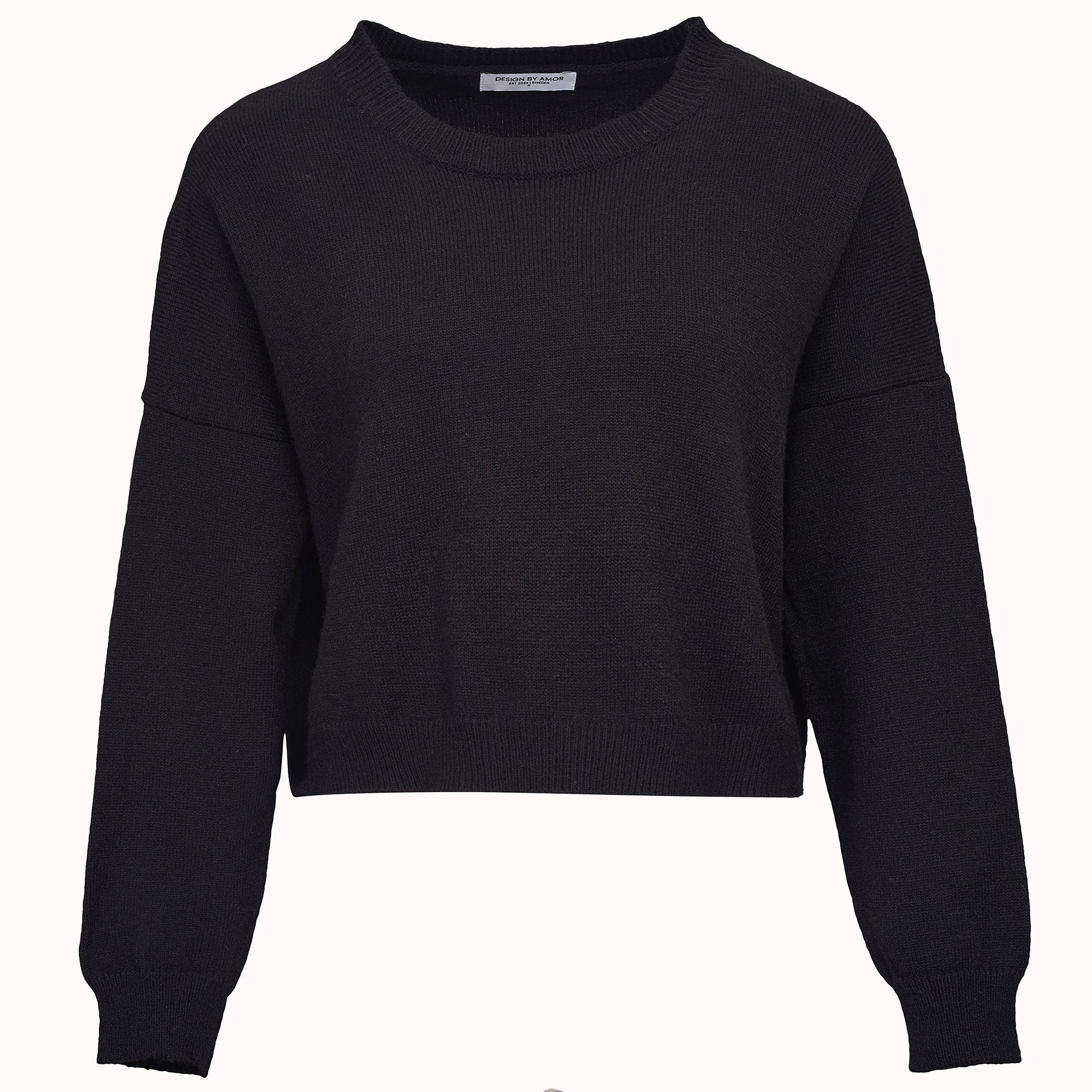 Amor cropped knit sweater – Maja