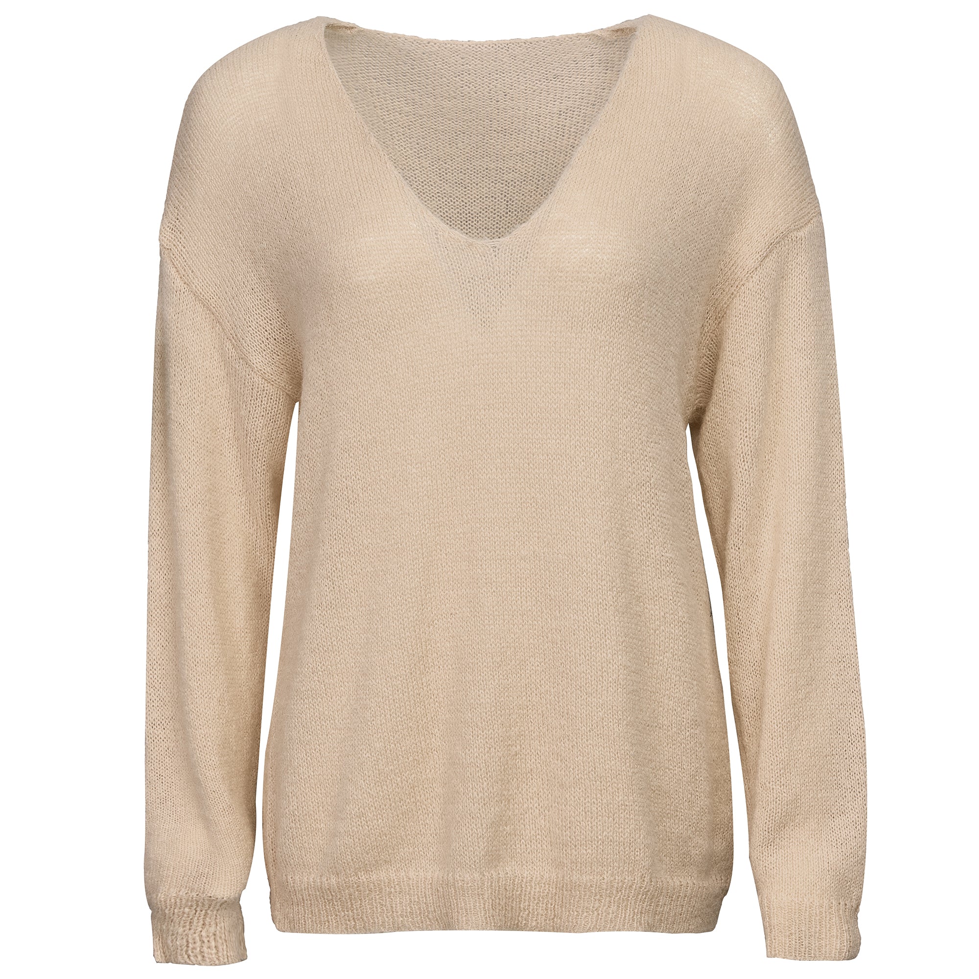 V neck knit sweater – Stella
