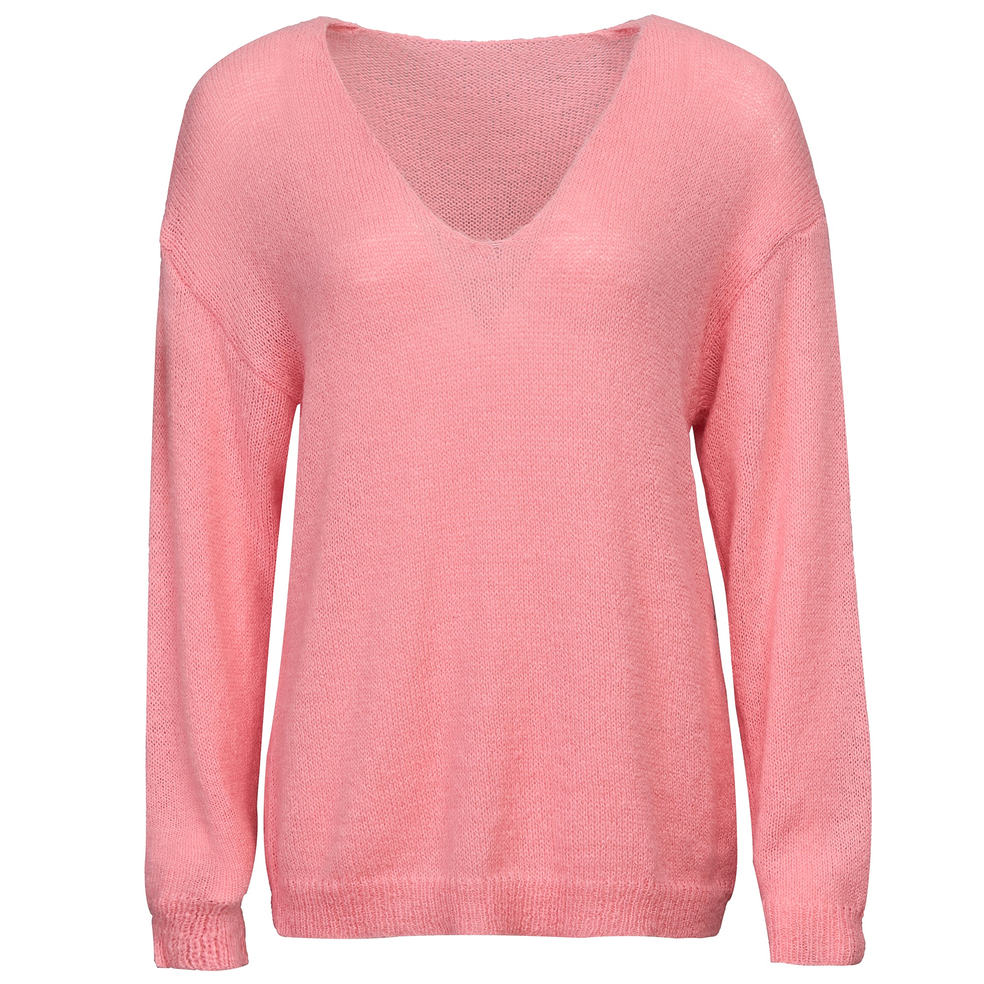 V neck knit sweater – Stella