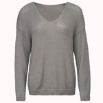 V neck knit sweater – Stella