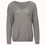 V neck knit sweater – Stella