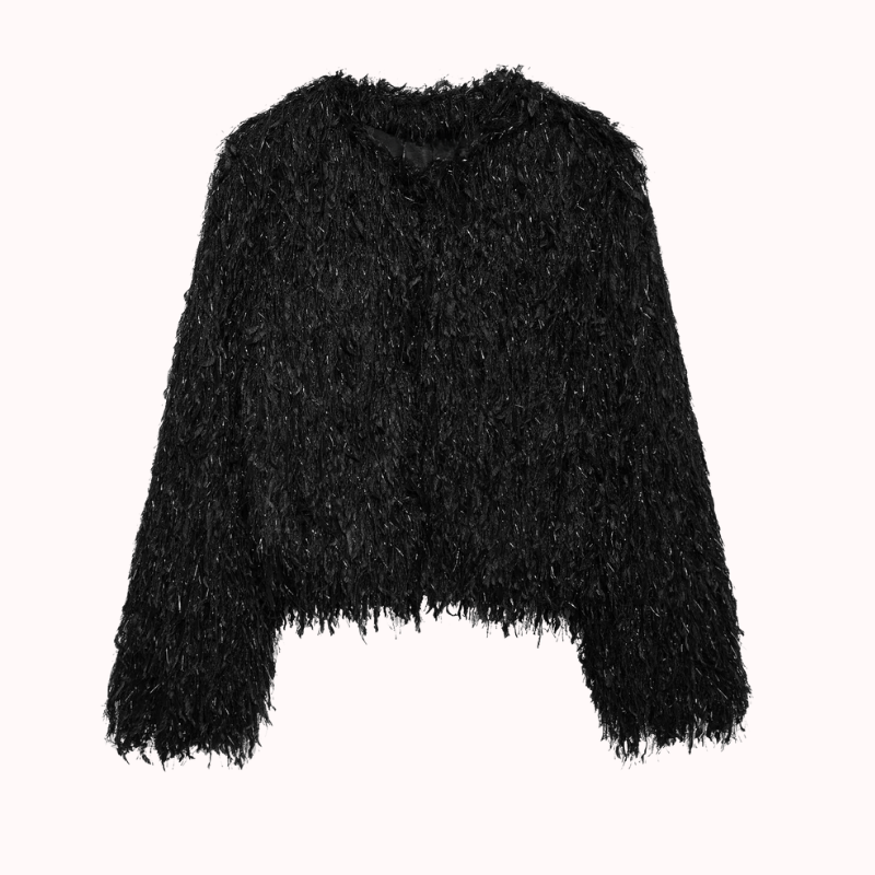 Faux Fur Jacka - Serena    